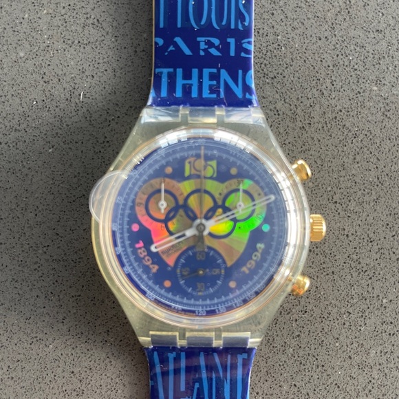 Swatch Chronograph watch - 100 Years of Olympic - Picture 4 of 7
